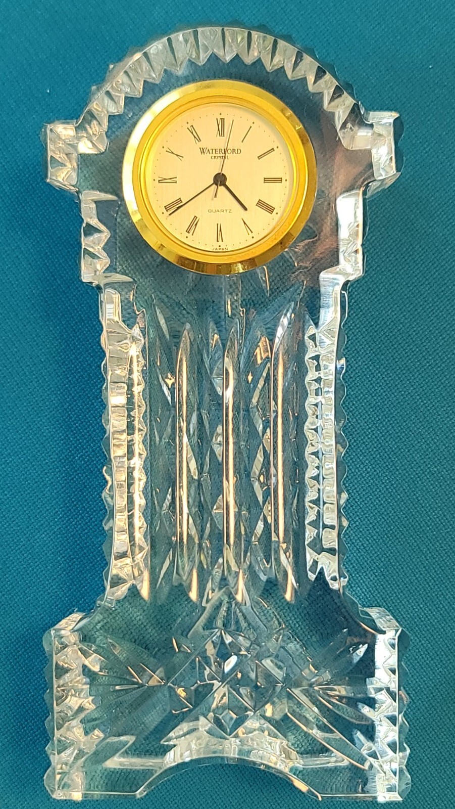 LOOK!! LOT of 2 Crystal Clocks!! – VINTAGE WATERFORD CRYSTAL CLOCKS SEE DETAILS!