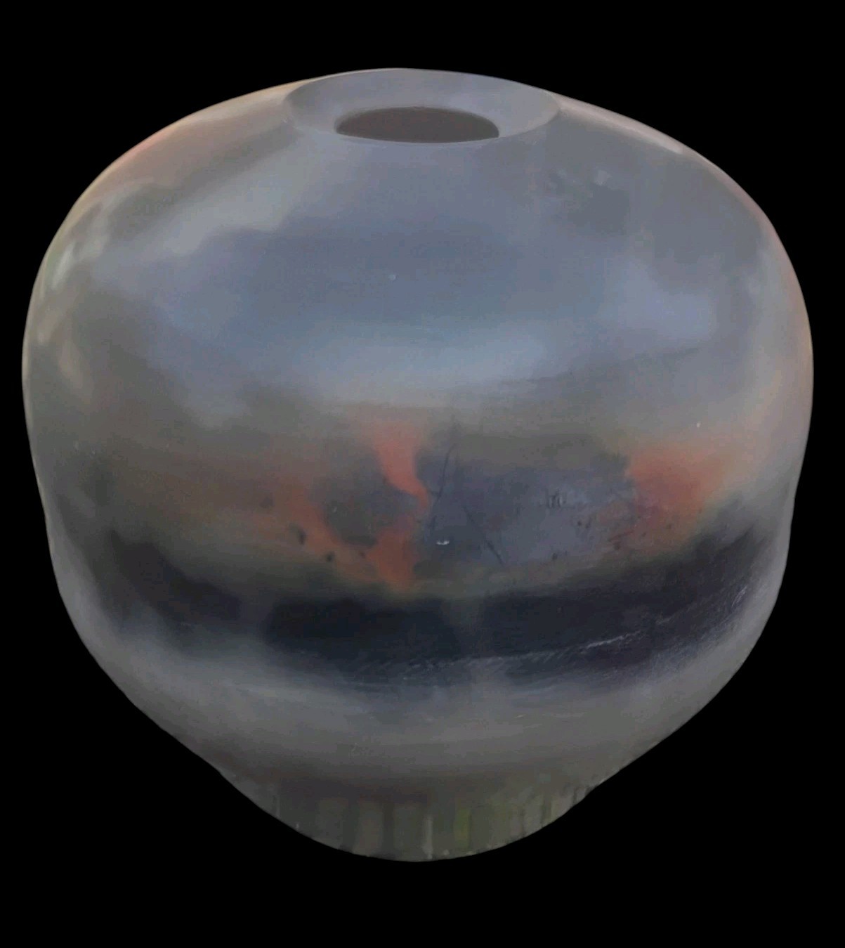 Beautiful Artisan Vase by OR Potter Mary Sue Rightmire