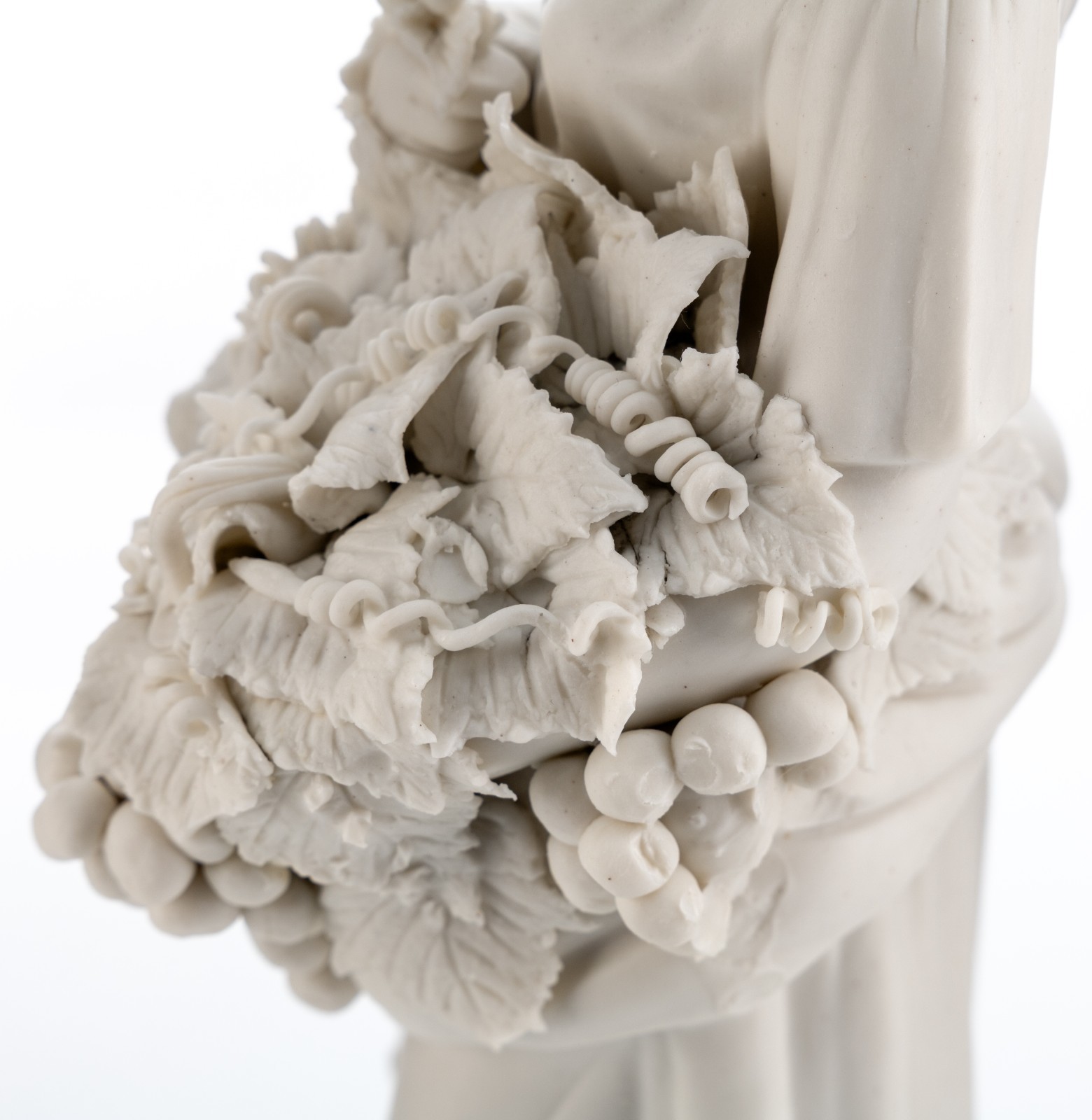 Late 1800s Figure Allegory of Autumn Porzellanfabrik Unger Schneider & Cie? 12in