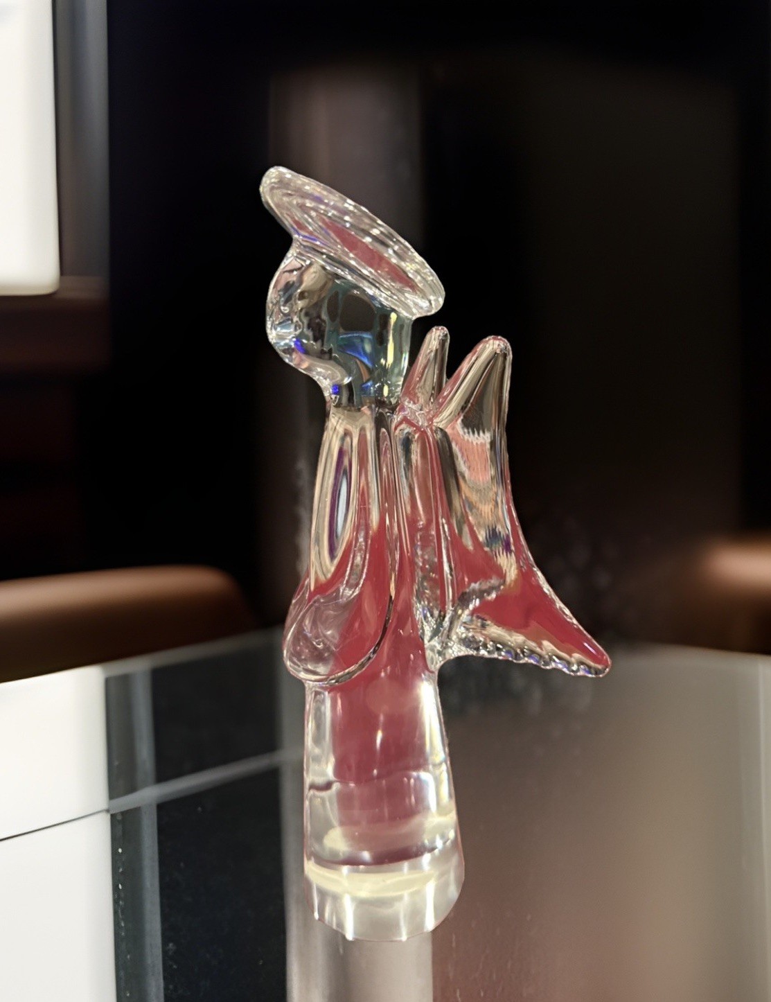 Angel Crystal Figurine Collection 9.25 Tall 25% Lead Crystal Made In Japan jm