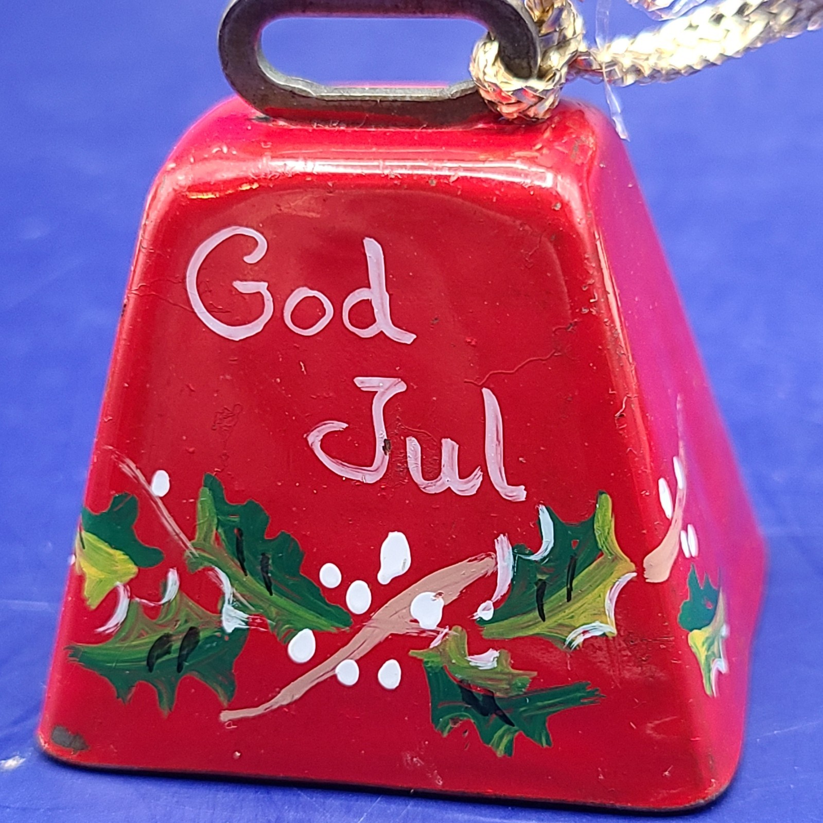 FREE SHIP Vintage Christmas Bells Jasco Critter Dog Milk Glass Cardinal Jingle