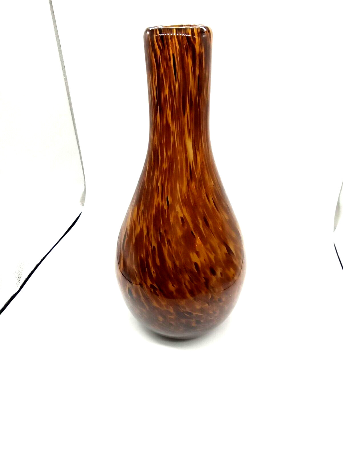 Caramel Color Vase-11.5 inches tall