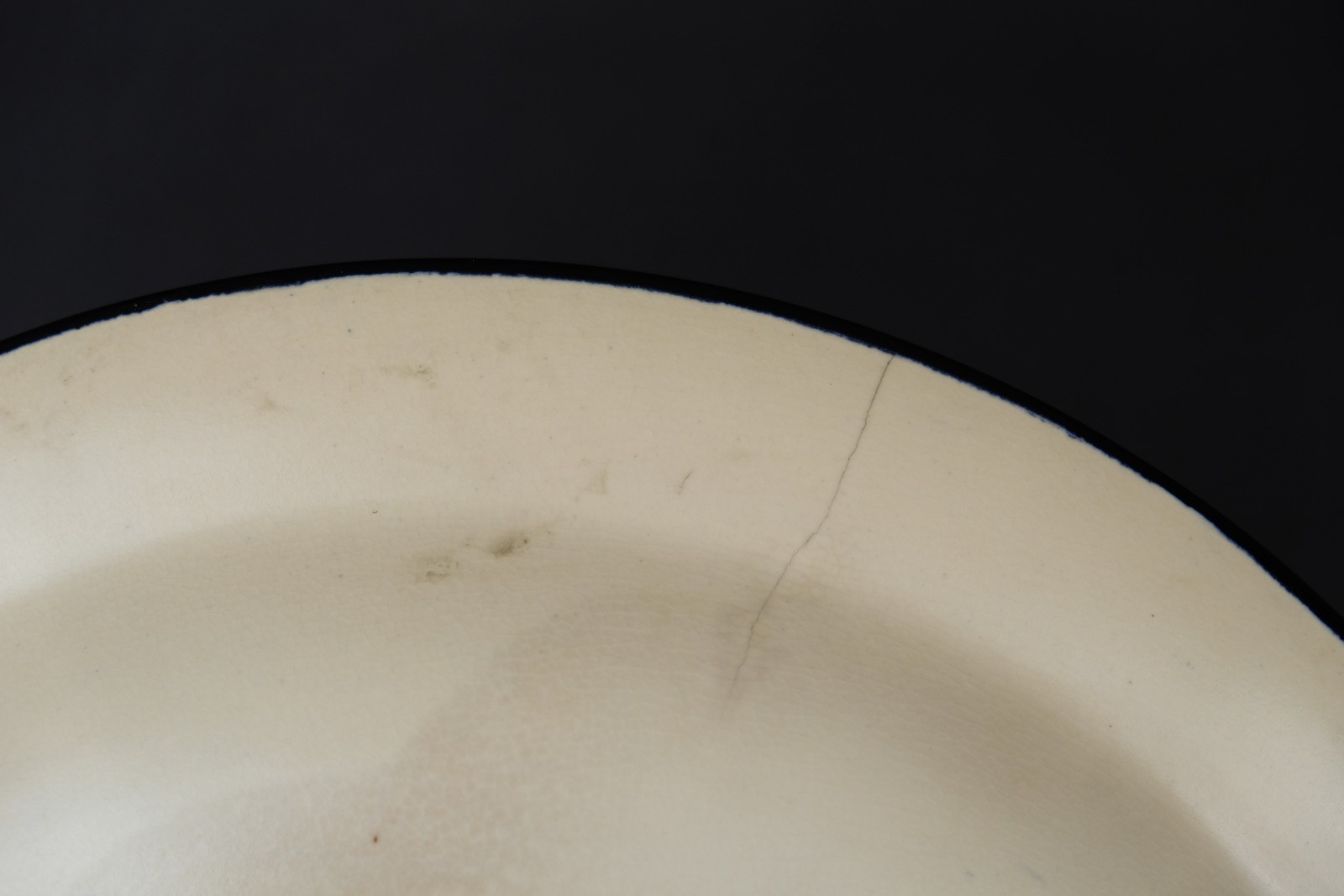 Large Antique Dutch Arts & Crafts Jugendstil Art Nouveau Dish, 36,3 cm