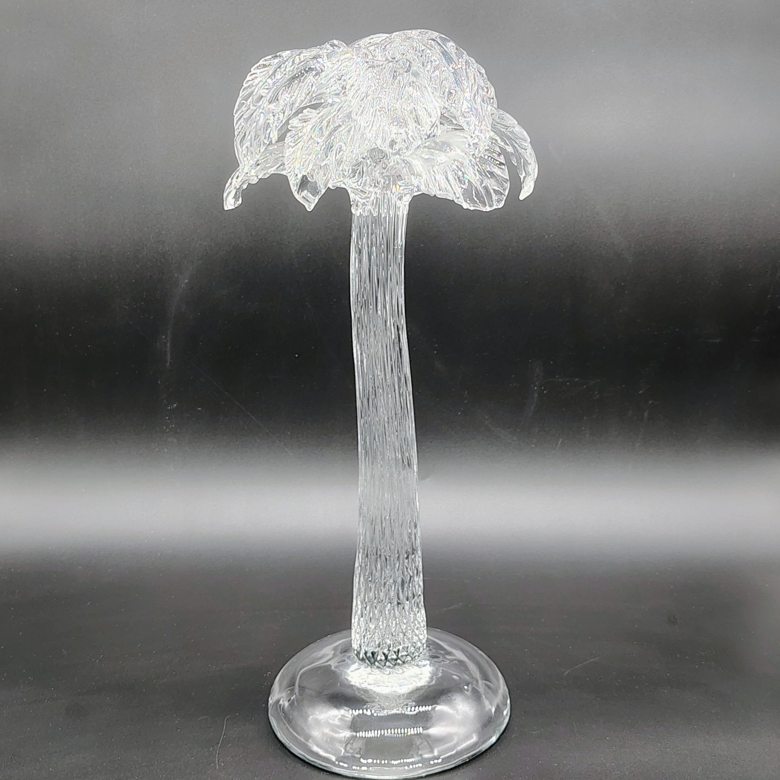 Murano Glass Palmtrees 15in Handmade Signed ***PLEASE READ