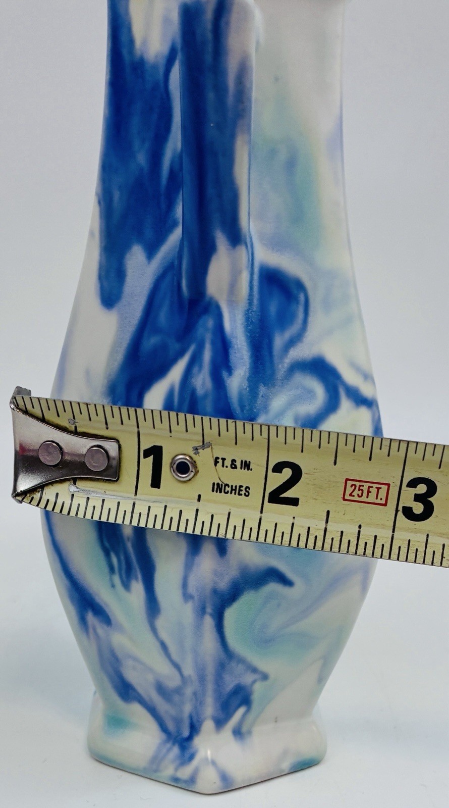 RARE🔥1920s Mueller Co End Of Day Ceramic Vase Drip GlazePottery Art Deco