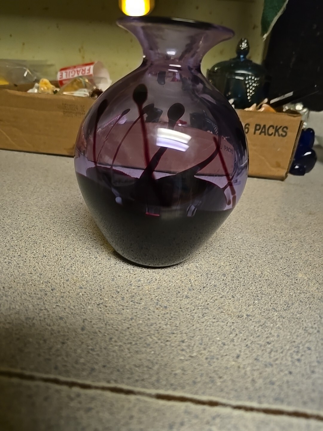MCM Beautiful Signed and Numbered Peter Vanderlaan Hand Blown / Made 1995 Art