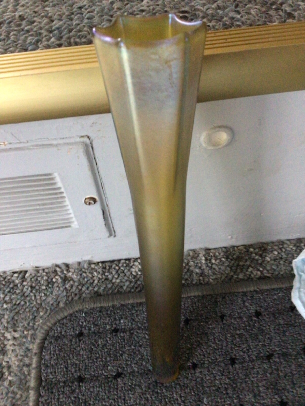 Antique Tiffany favrile vase – no bronze base