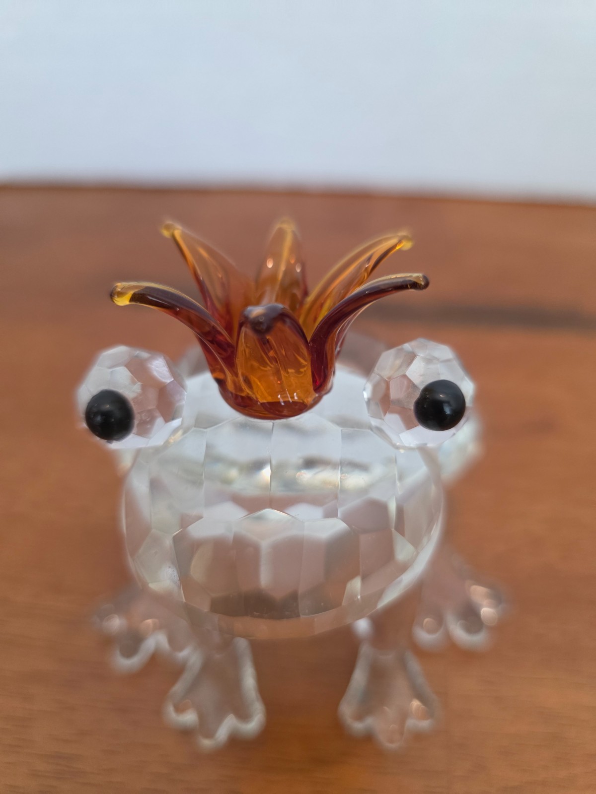 Shannon Crystal Frog Prince Figurine by Godinger – 4″ High