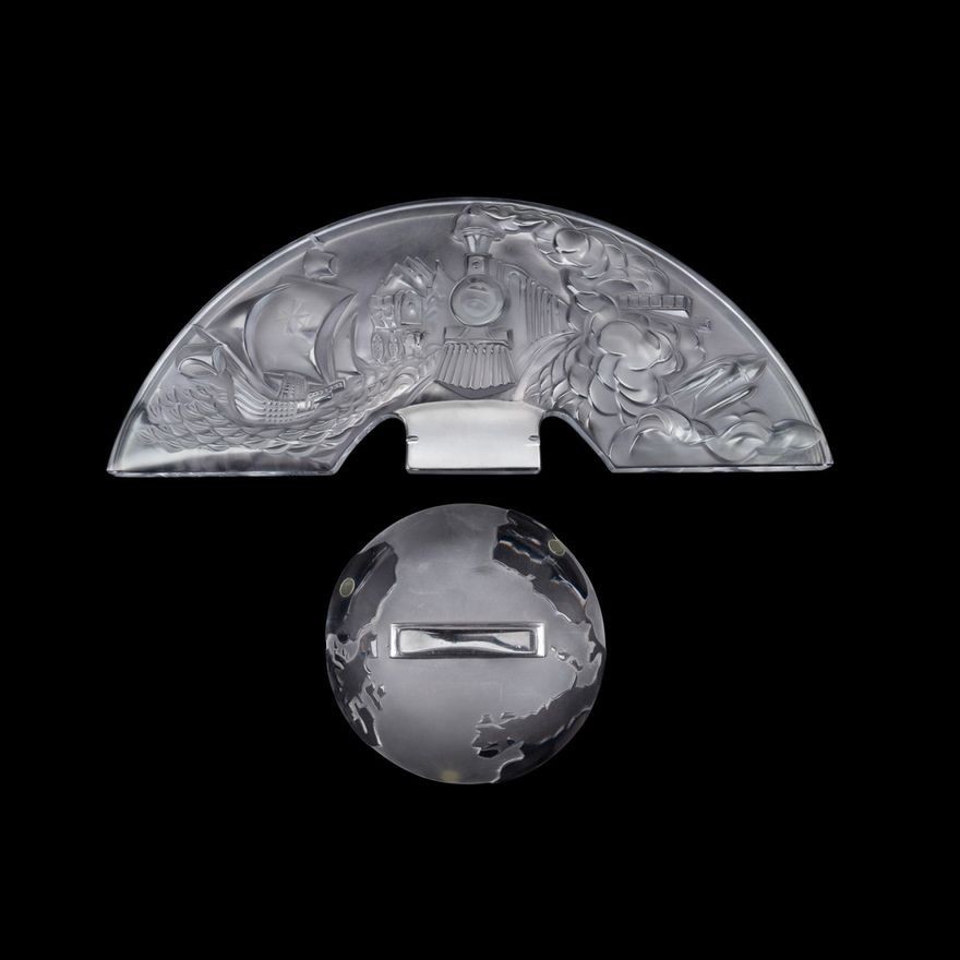 ⭐Lalique Limited Edition Crystal Plaque “500th Anniversary of America” 122/500
