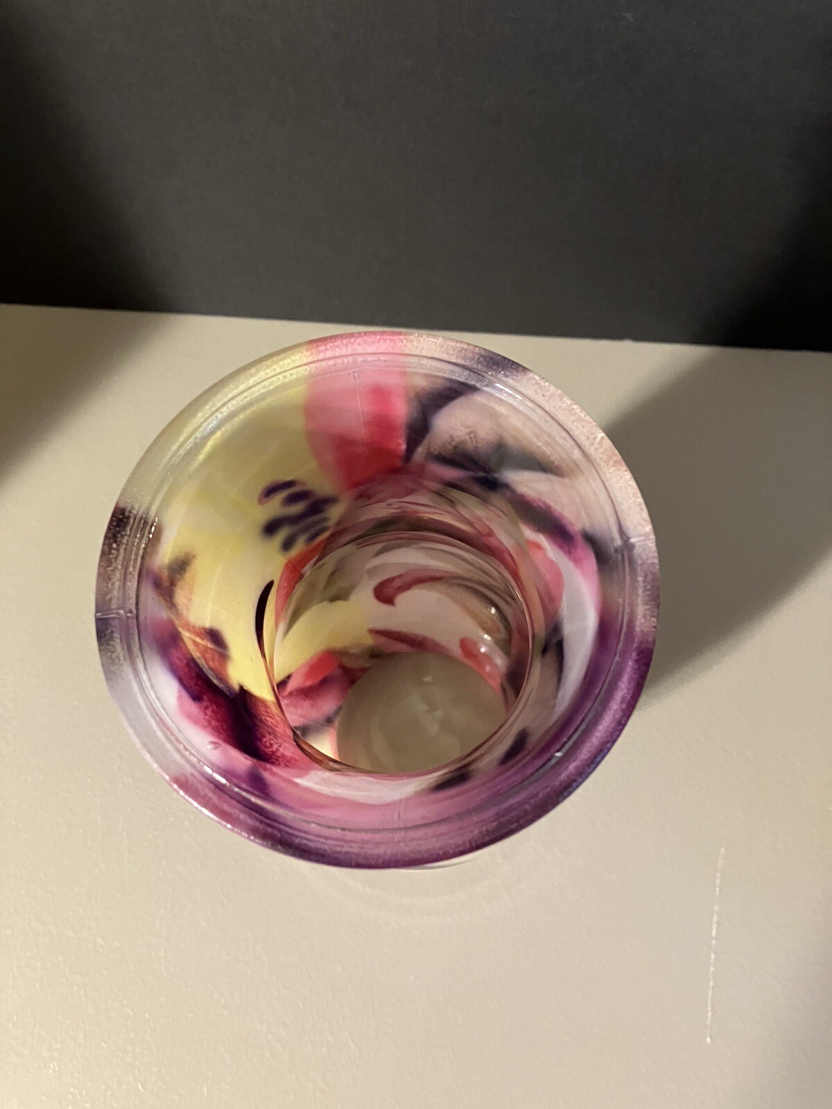 Multi-colored Art Vase – 8.5″ Tall