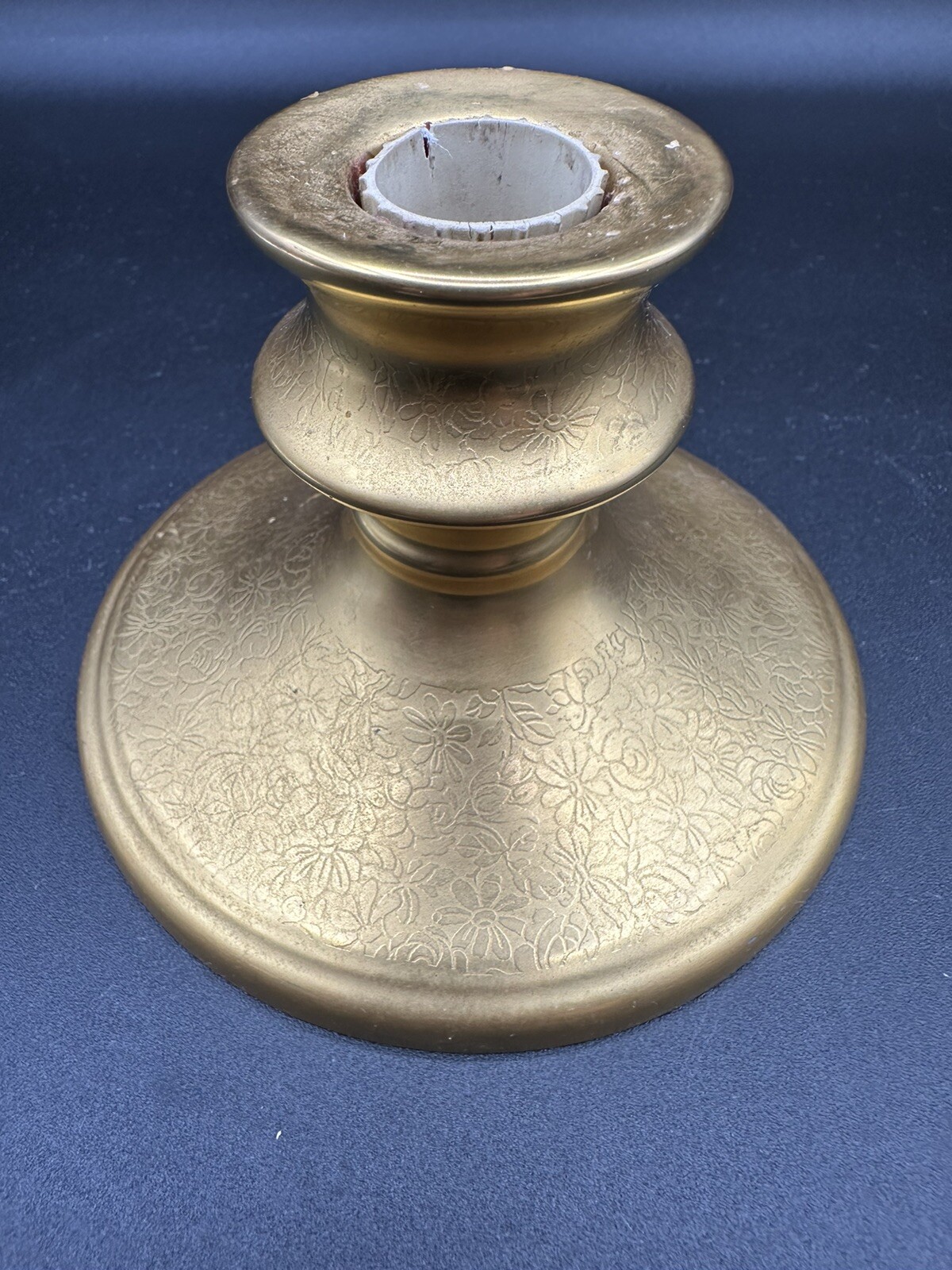 Vintage PICKARD GOLD ENCRUSTED CANDLE HOLDER Early Stamp Rare 792