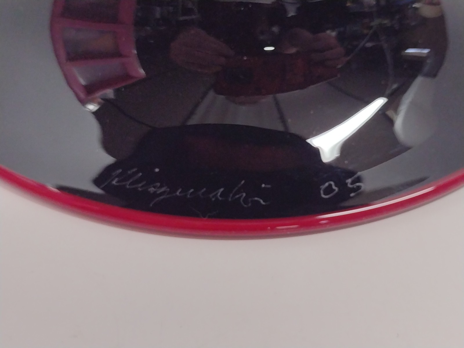 Vtg Signed Kliszewski 2005 Art Glass Car Show Trophy RARE HTF Piece