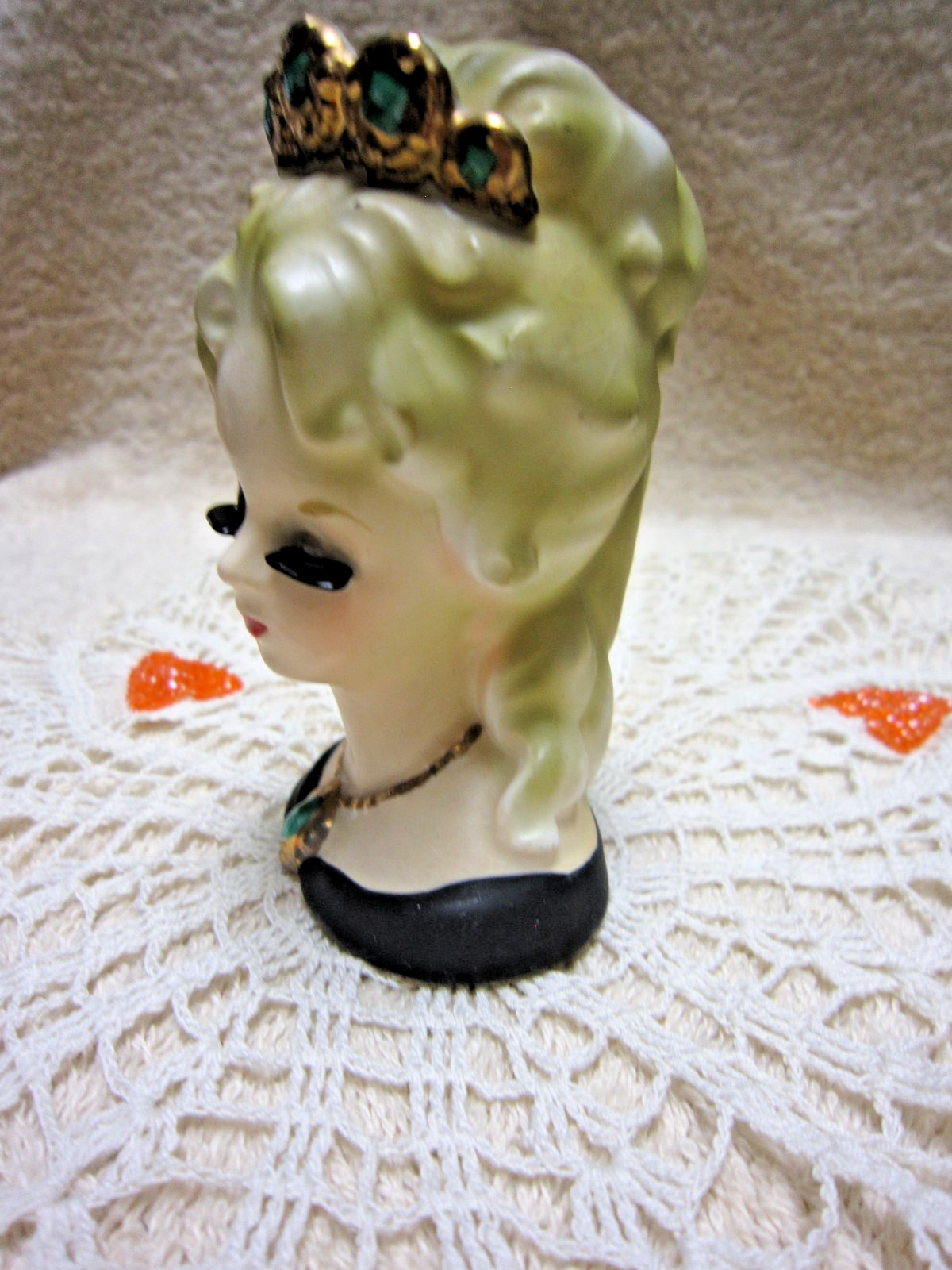 Vintage 1964 INARCO “Lady Aileen” Ceramic Head Vase, #E1755