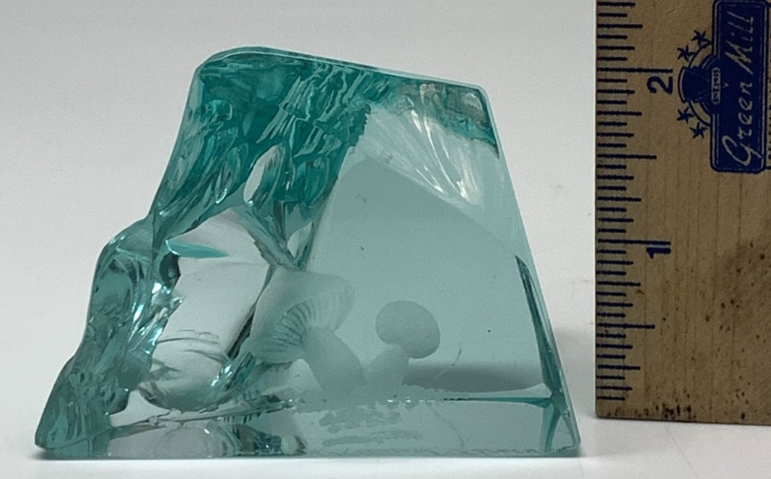 Hovmantorp Sweden “Iceberg” sculpture signed by Rune Strand and Lars Börnesson!
