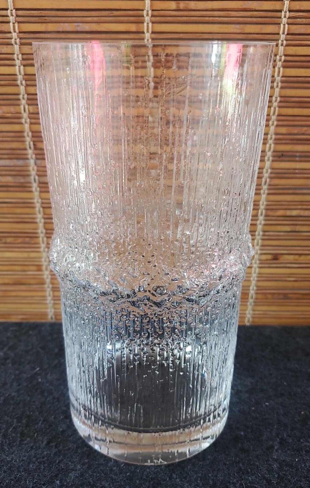 Tapio Wirkkala Niva Vase 1972 iittala Finland 8-1/4in x 4-1/8in