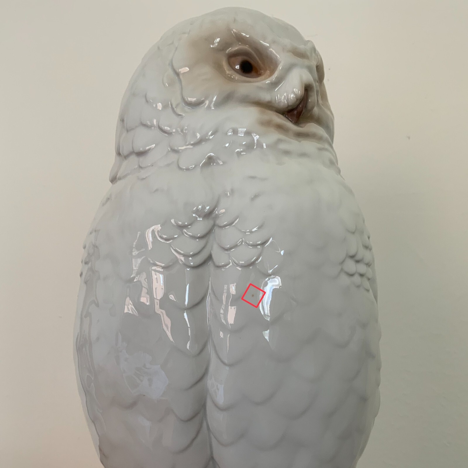 Large B&G Bing & Grondahl Snowy Owl Figurine 1500 1st Quality Excellent 1970-82
