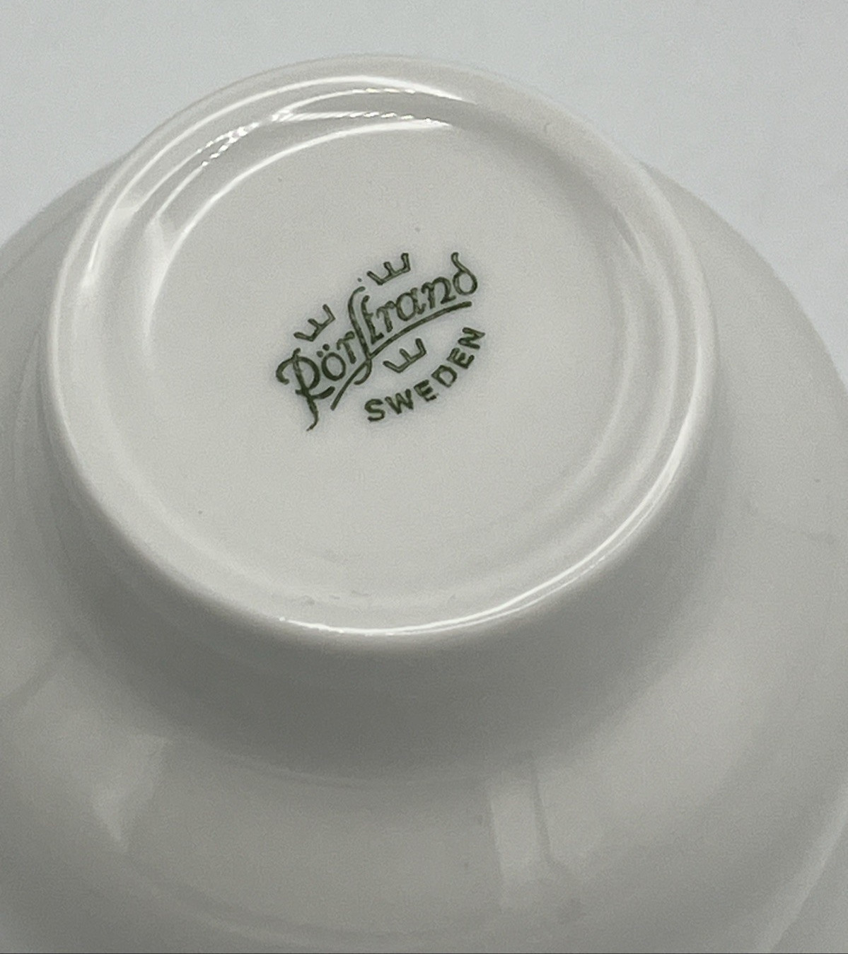 Rorstrand Sweden 3 1/4″ Tealight Votive Candle Holder White Porcelain Hearts