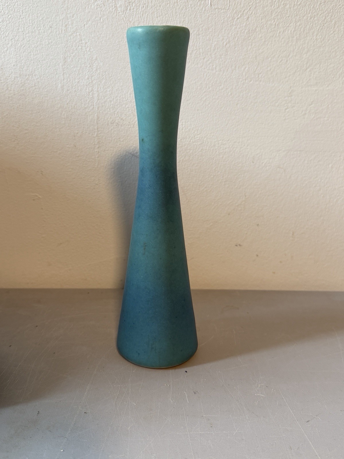 Vintage Van Briggle Turquoise Vase/bud Vase Signed