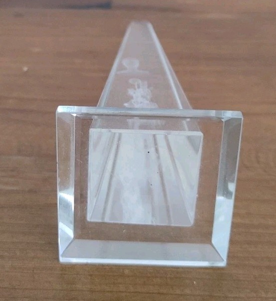 Glass Egypt Obelisk 5″ tall