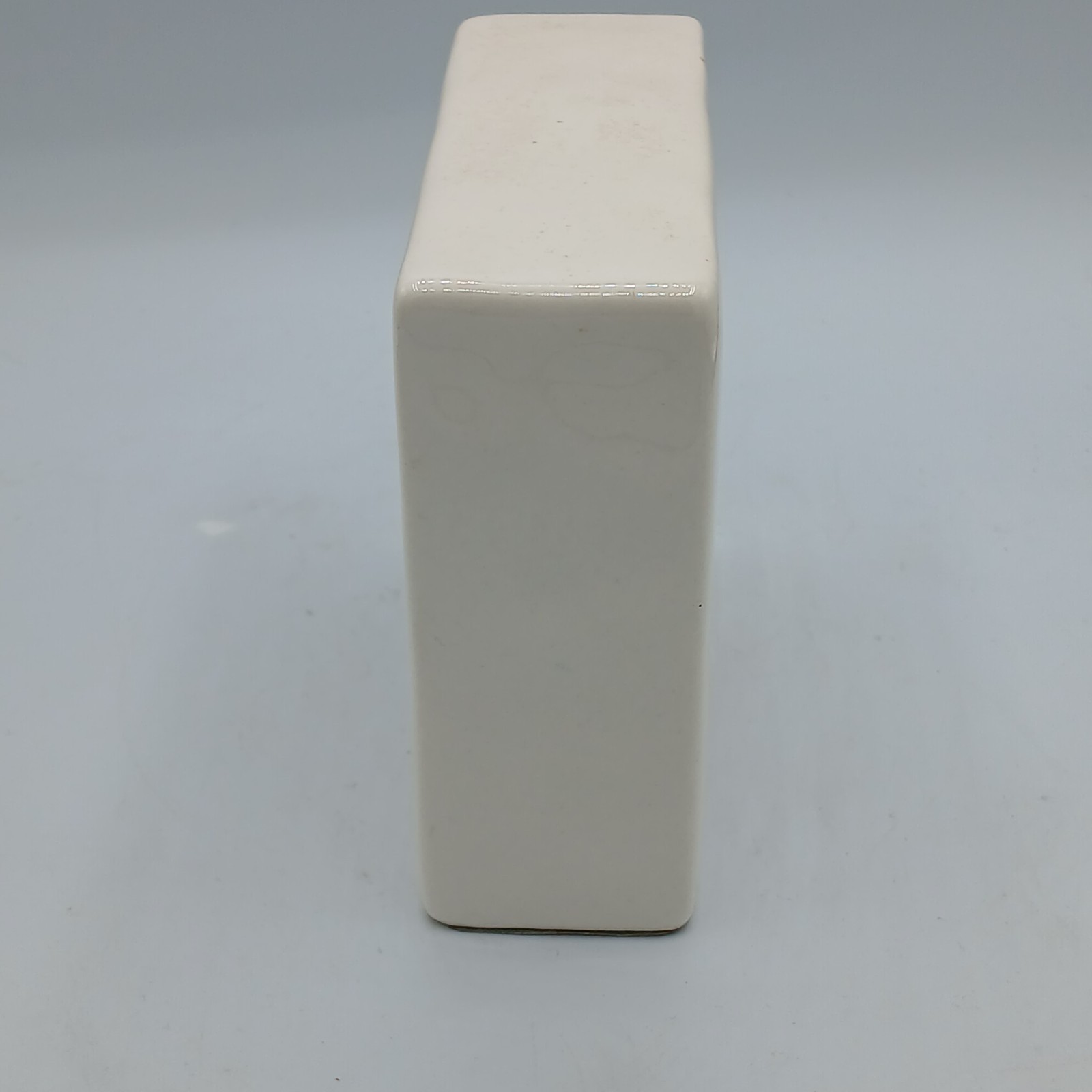 Rae Dunn LESS IS MORE/MORE OR LESS Paperweight Decorative Block 4″