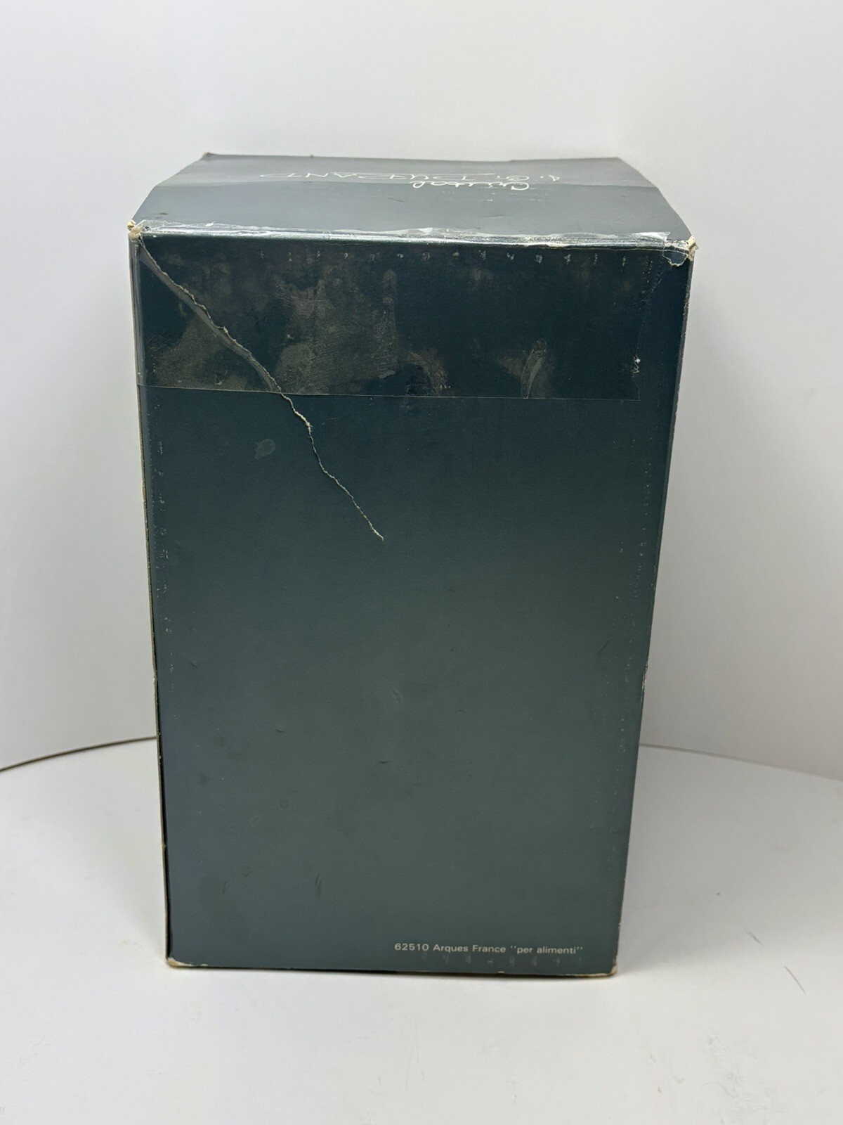 J.G.Durand Cristal d’Arques Lead Crystal Vase 9.5″ -France – In BOX
