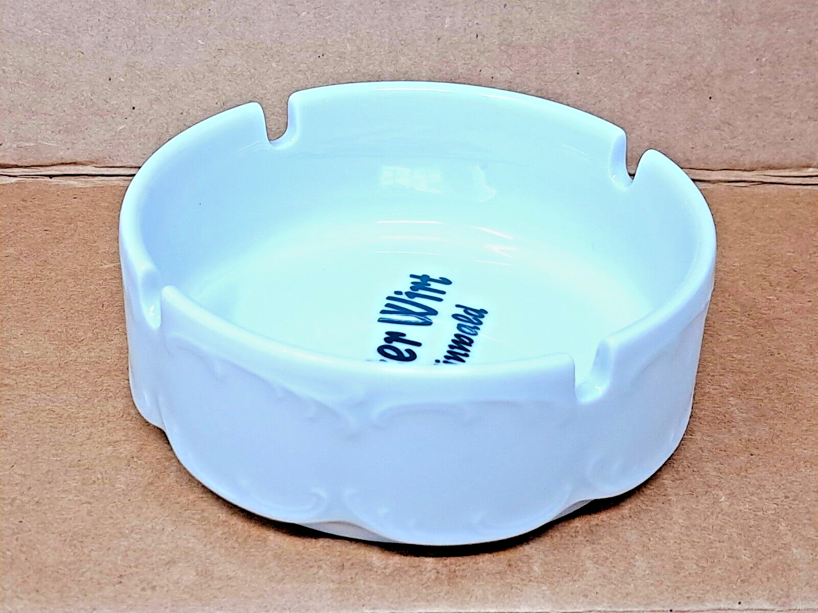 Rosenthal Classic Rose Porcelain Ceramic Ashtray alter wirt grunmald Germany