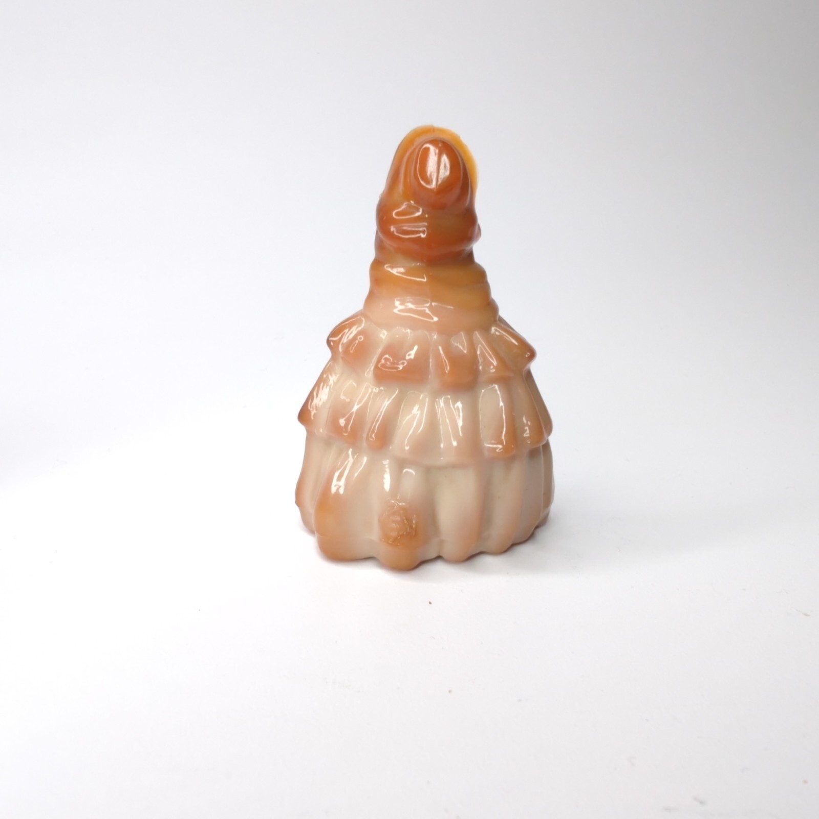 Boyd’s Crystal Art Glass, Nancy Doll #4 Milk Chocolate 3-7-1996
