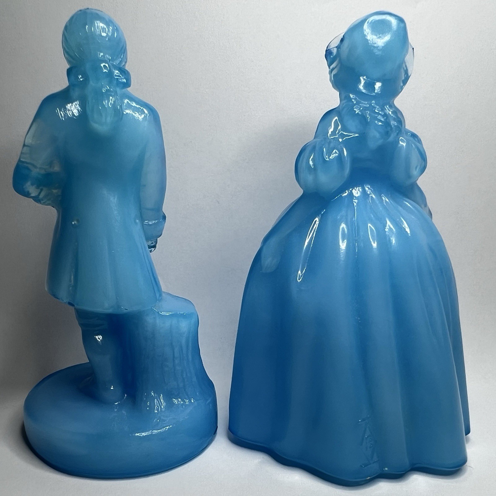 Boyd’s Crystal Art Glass’s Vintage Colonial York & Marguerite Windsor Blue