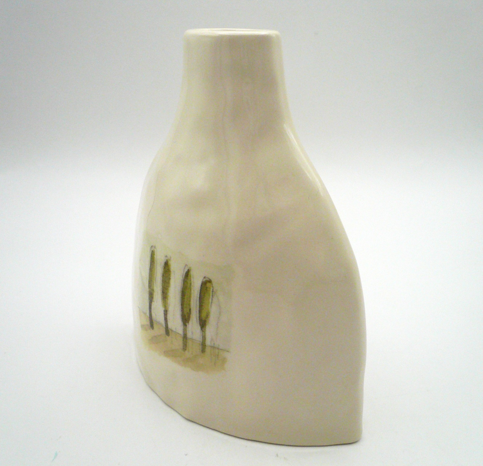 Retired Rae Dunn Magenta Dimpled Vase Cypress Trees Love is a Healing Thing