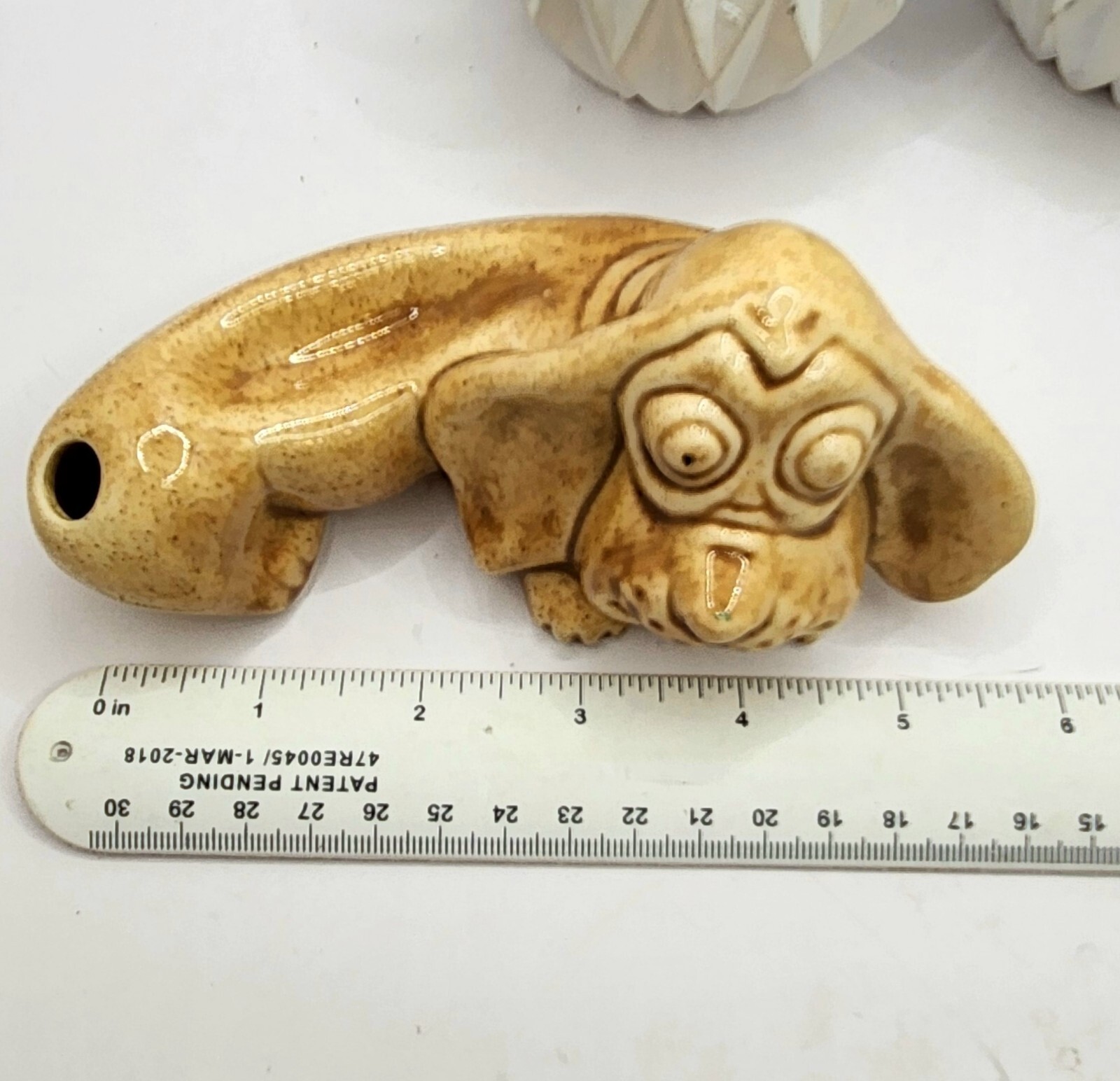 Vintage ‘Postage Pooch’ The Artists Barn Fillmore CA Desktop Stamp&Pen Holder