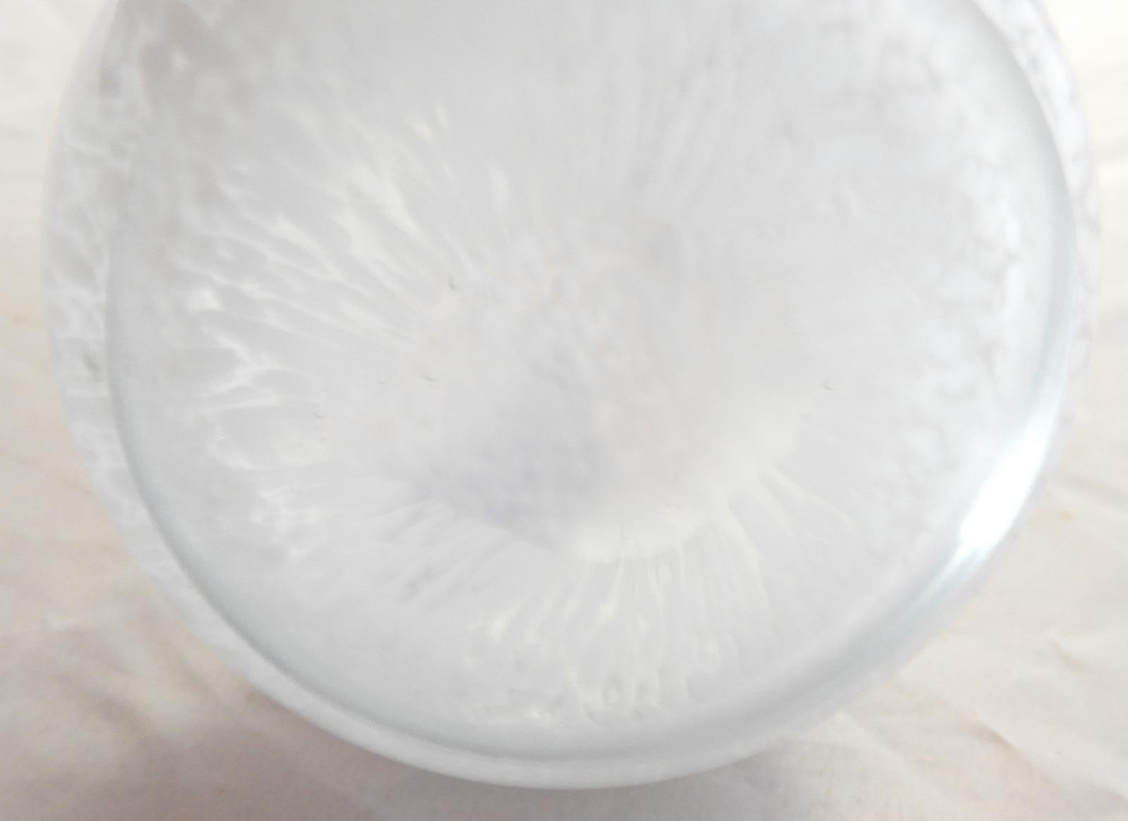 Paperweight With Floating American Flag and Millifori Paperweight