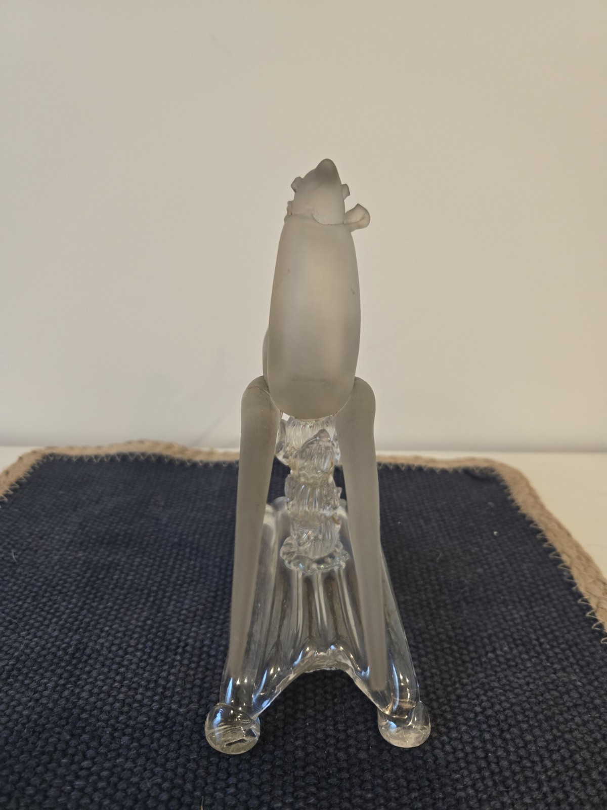 Rare Important Guido Balsamo Stella Iridescent Gazelle Venetian Glass 1930