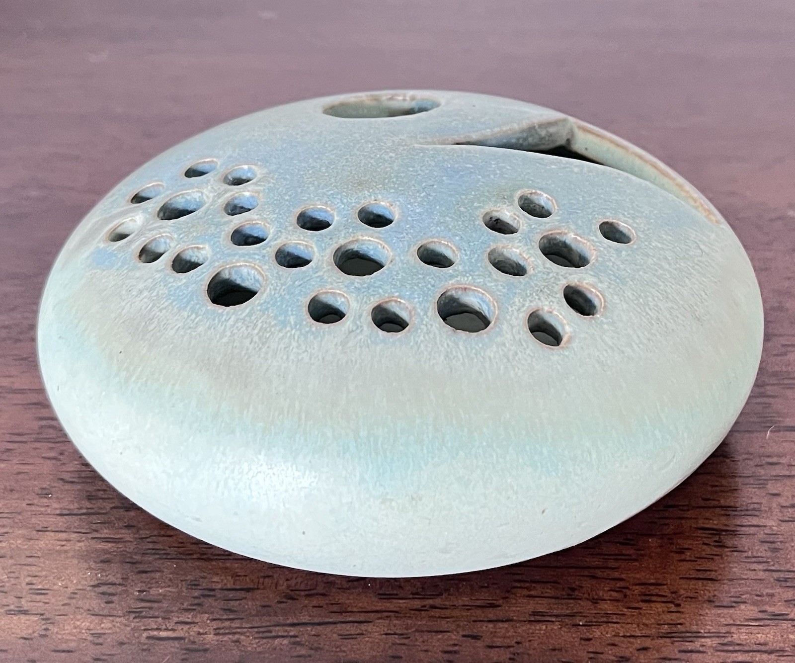 Vintage Kubicek Germany Studio Fat Lava Steck Vase
