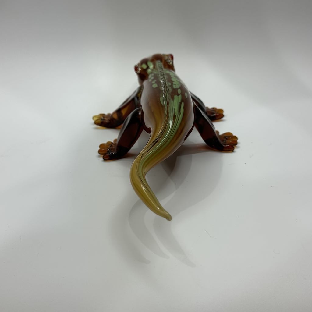 Blown Glass Alligator/Crocodile Murano Italy Style