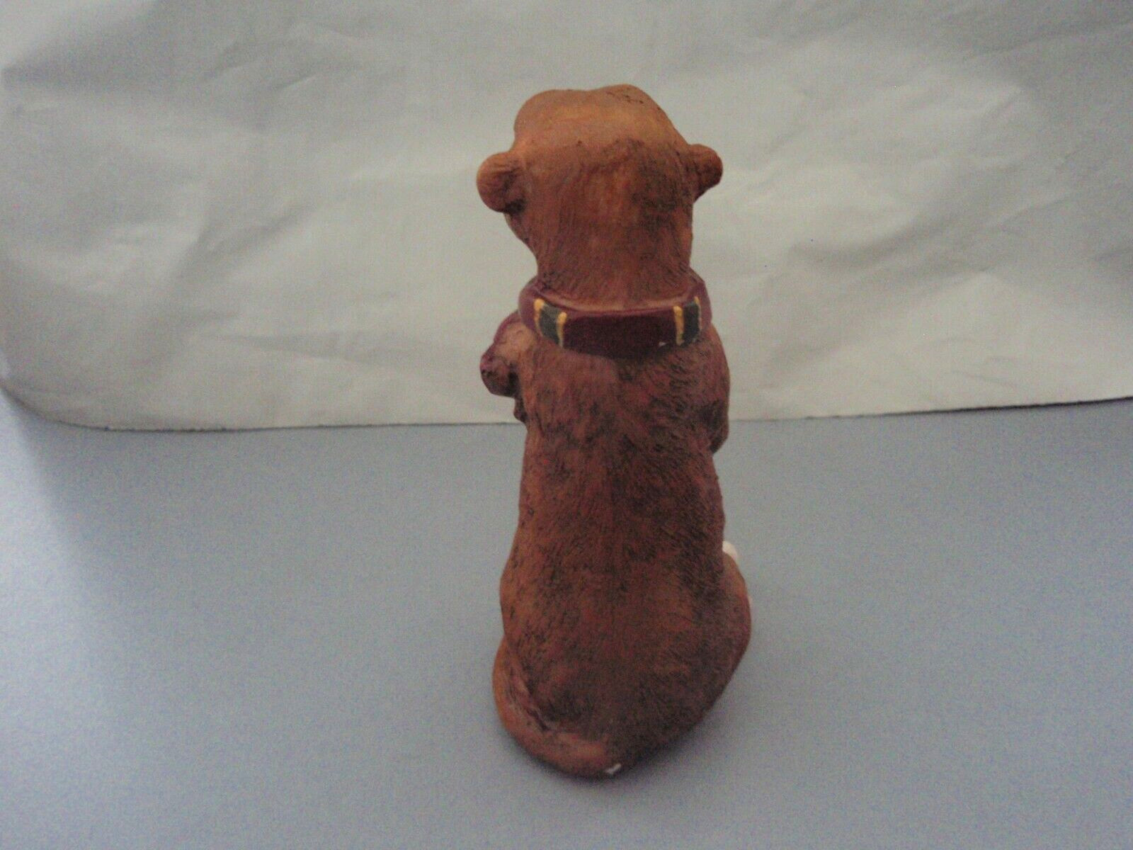 Christmas Meerkat Figurine/Statue Wearing Christmas Scarf * New * Meerkat Gift