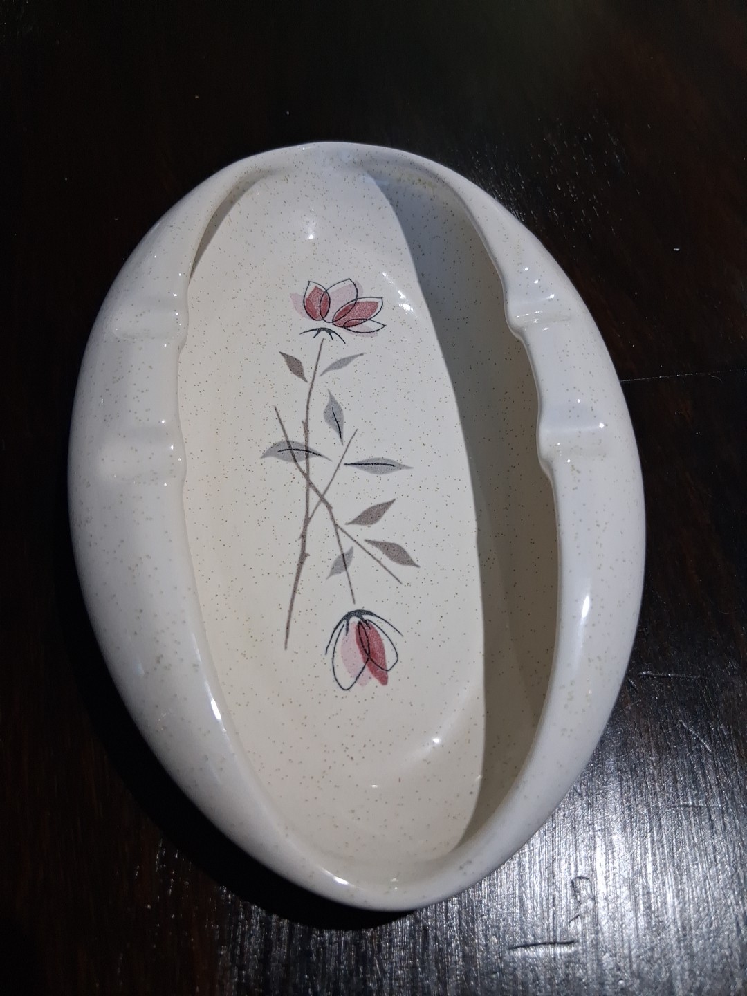 Franciscan Duet Earthenware Mid- Century Modern Design Ashtray