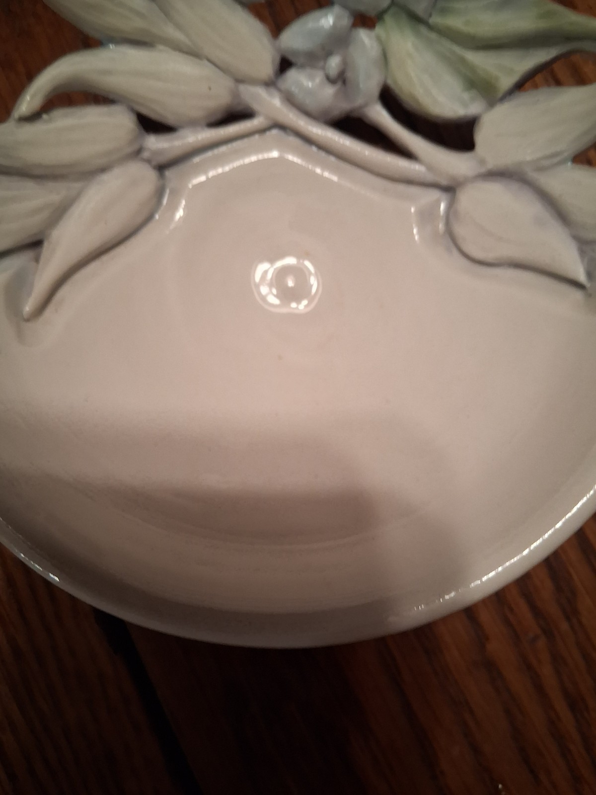 Handcrafted Signed Cactus Pottery Dish 1990 (5 1/4″ Diameter X 2″ Tall) #786