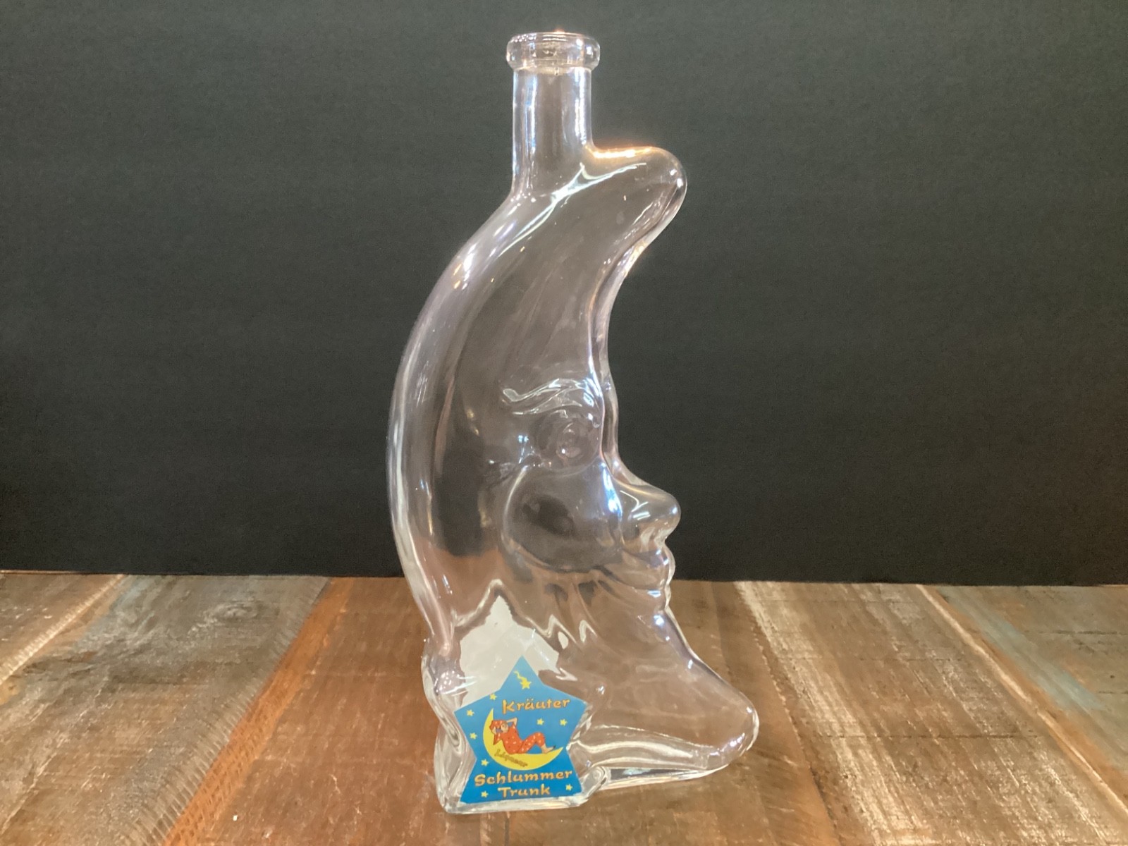 Man In The Moon Depose Kefla Bottle German “Krauter schlummer trunk”