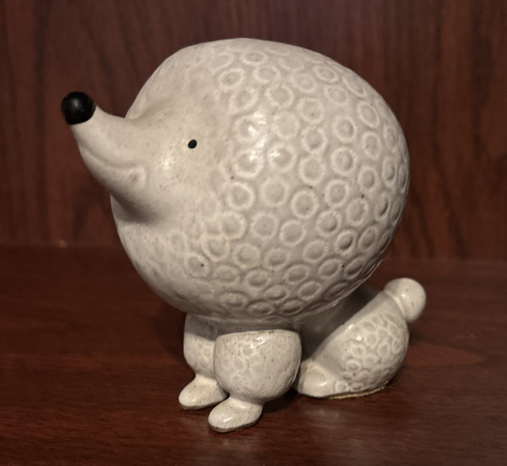 Lisa Larson Poodle rare Stoneware Figurine
