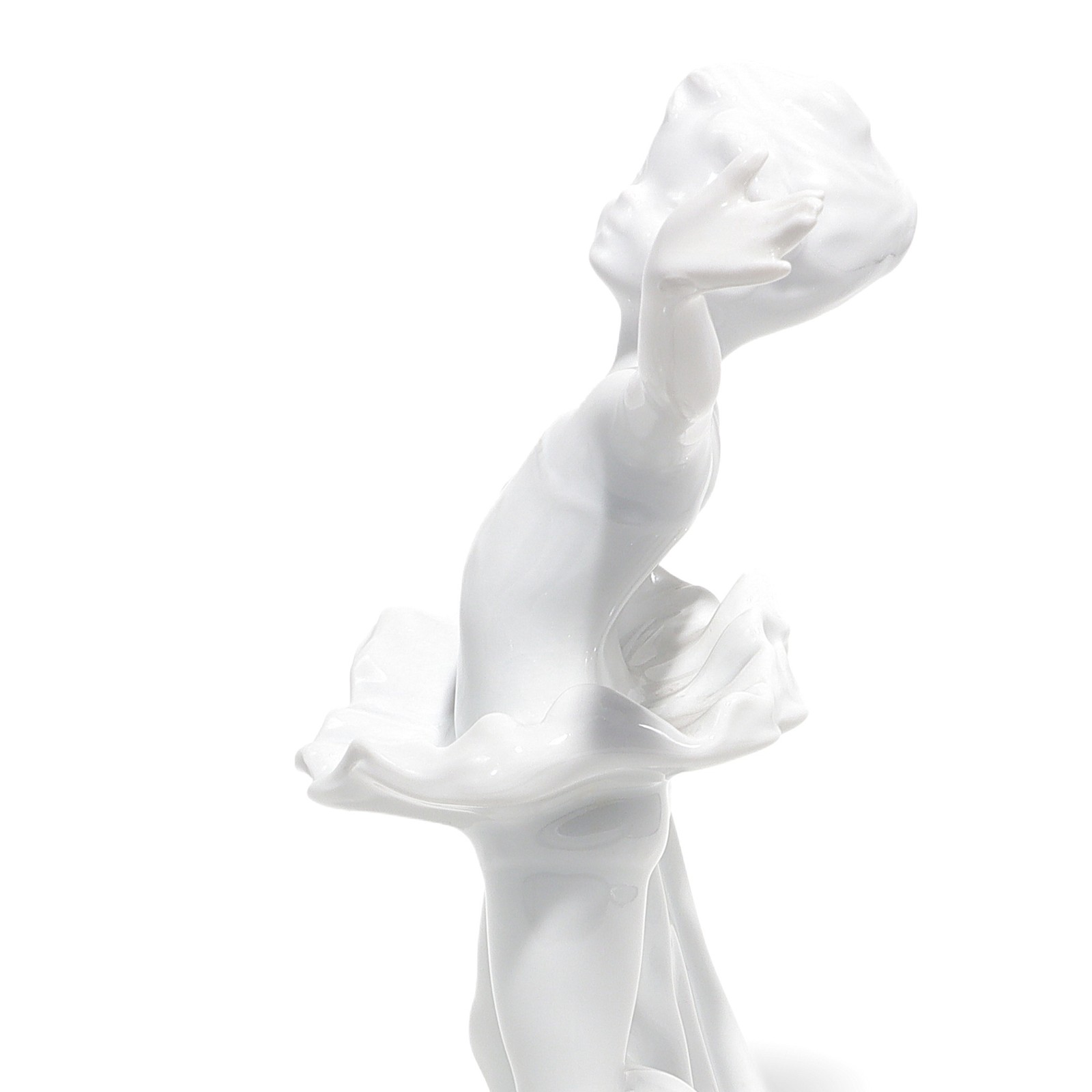 Art Deco Porcelain Ballerina Figurine – Kaiser Classic White Ballet Dancer