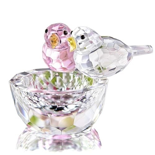 NEW Crystal 2024 Crystal Bird Figurine Collectible Art Glass Home Deco