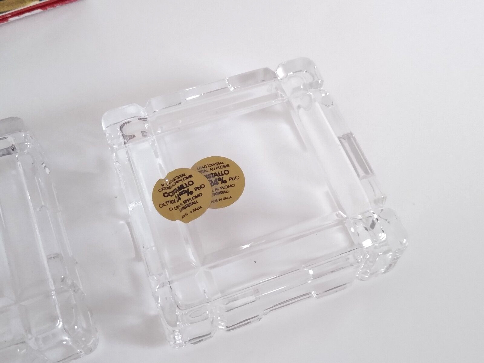 RCR Royal Crystal Rock Scatola Cuba 1992 Alpine C.C. Invitational Clear Box