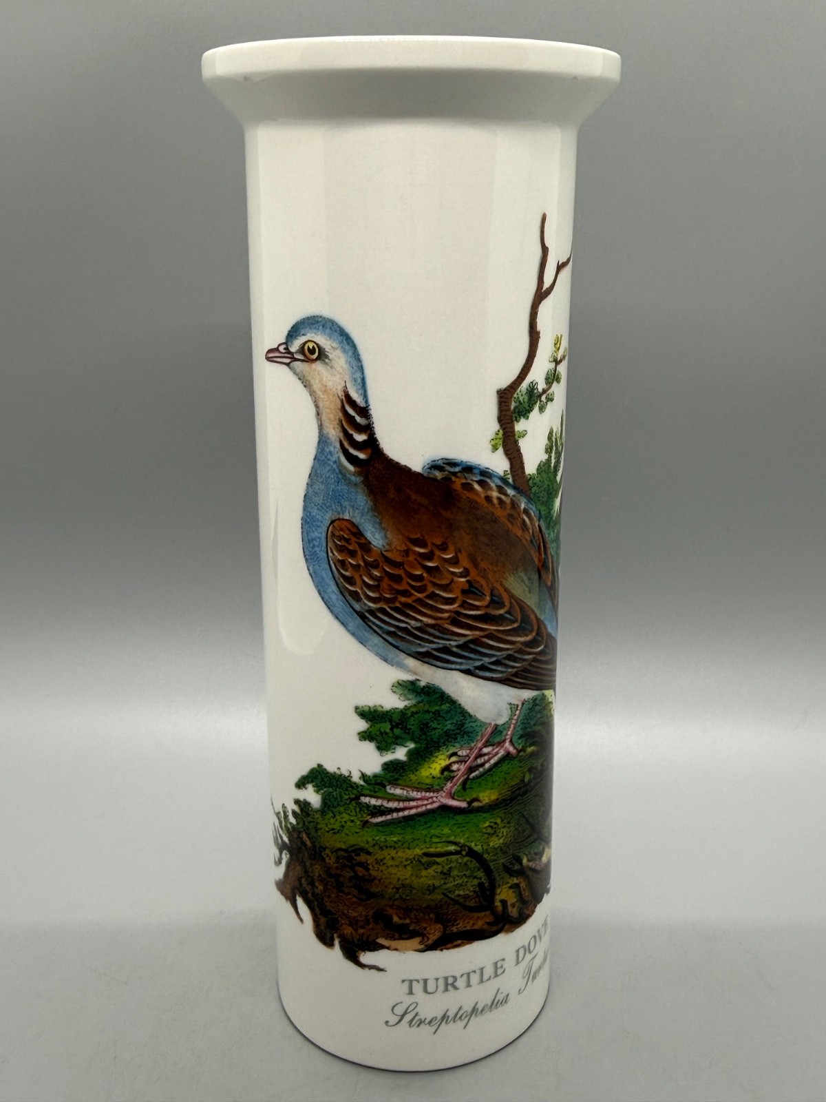 Portmeirion Vase Birds of Britain “Turtle Dove” Vintage