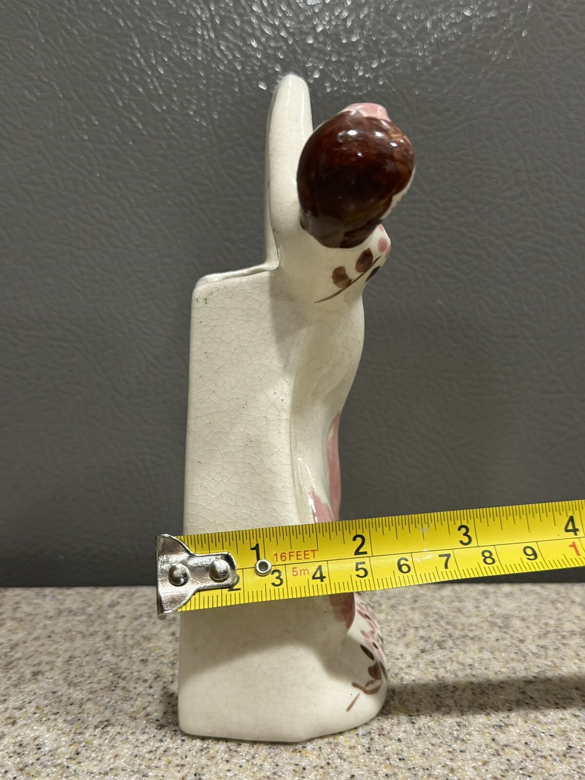 Vintage Dancing Lady Wall Pocket 6” Rio Hondo California Pottery Planter in EUC!