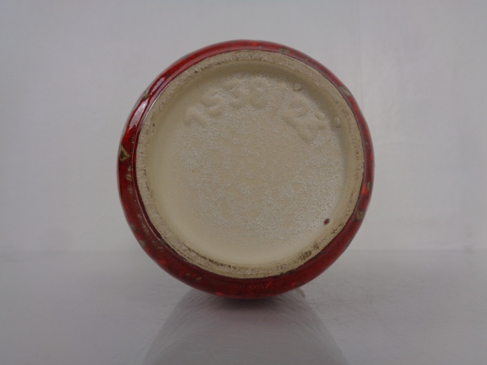 Übelacker Fat Lava Ceramic Vase 1538/26 W.Germany 1970s Signed