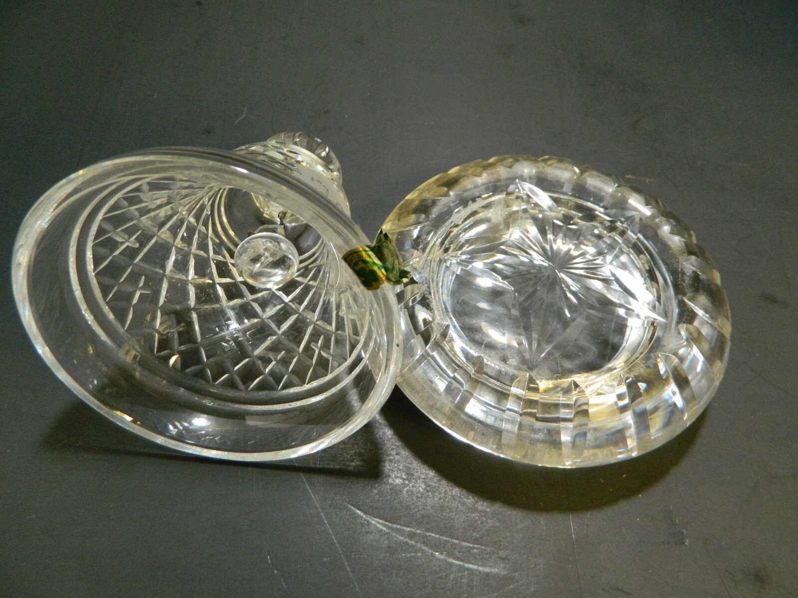 Vintage Waterford Crystal United States Bicentennial Bell w/ Base (1976) Excell
