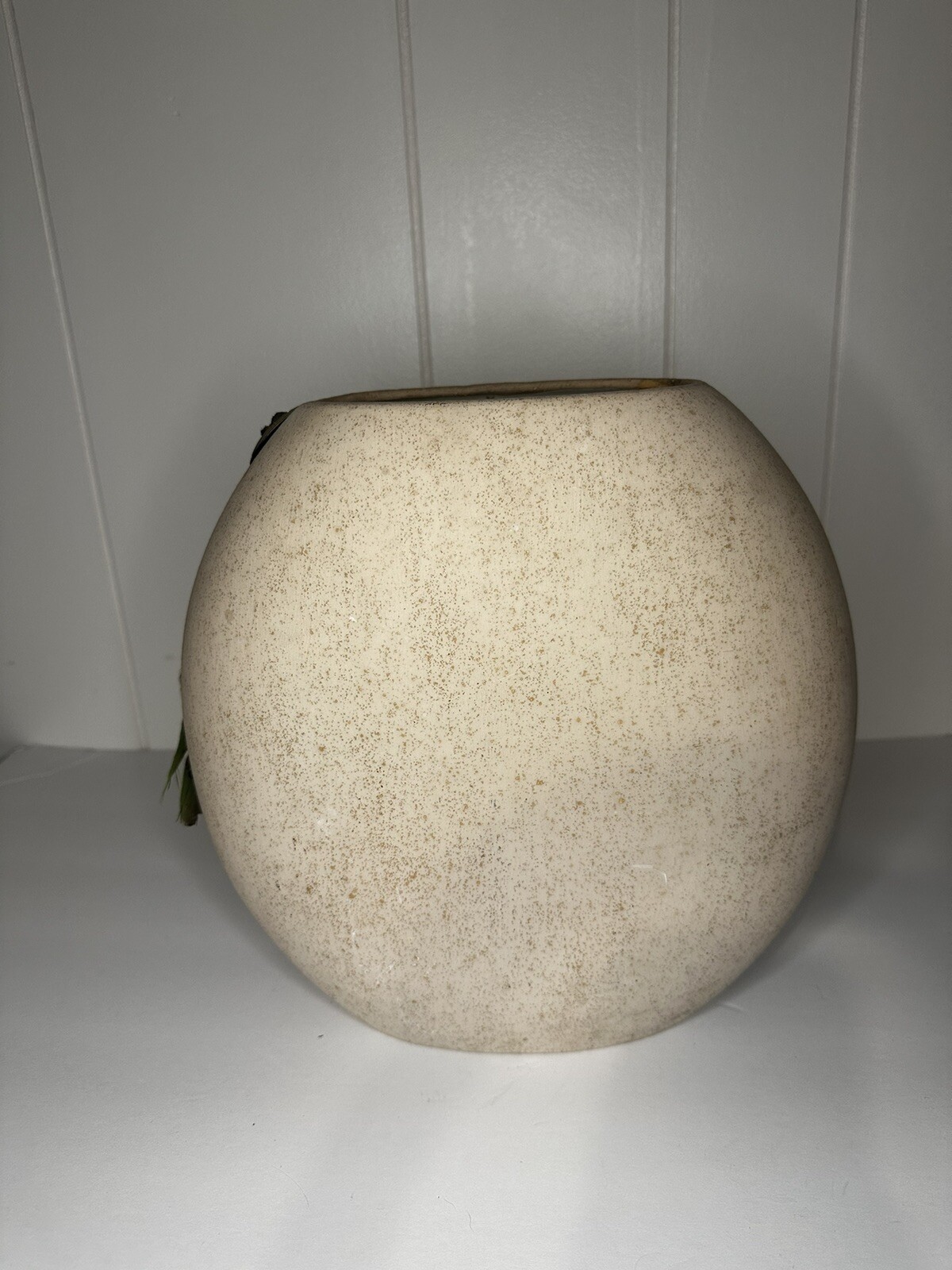 Two southwestern sand vases on large and one medium size