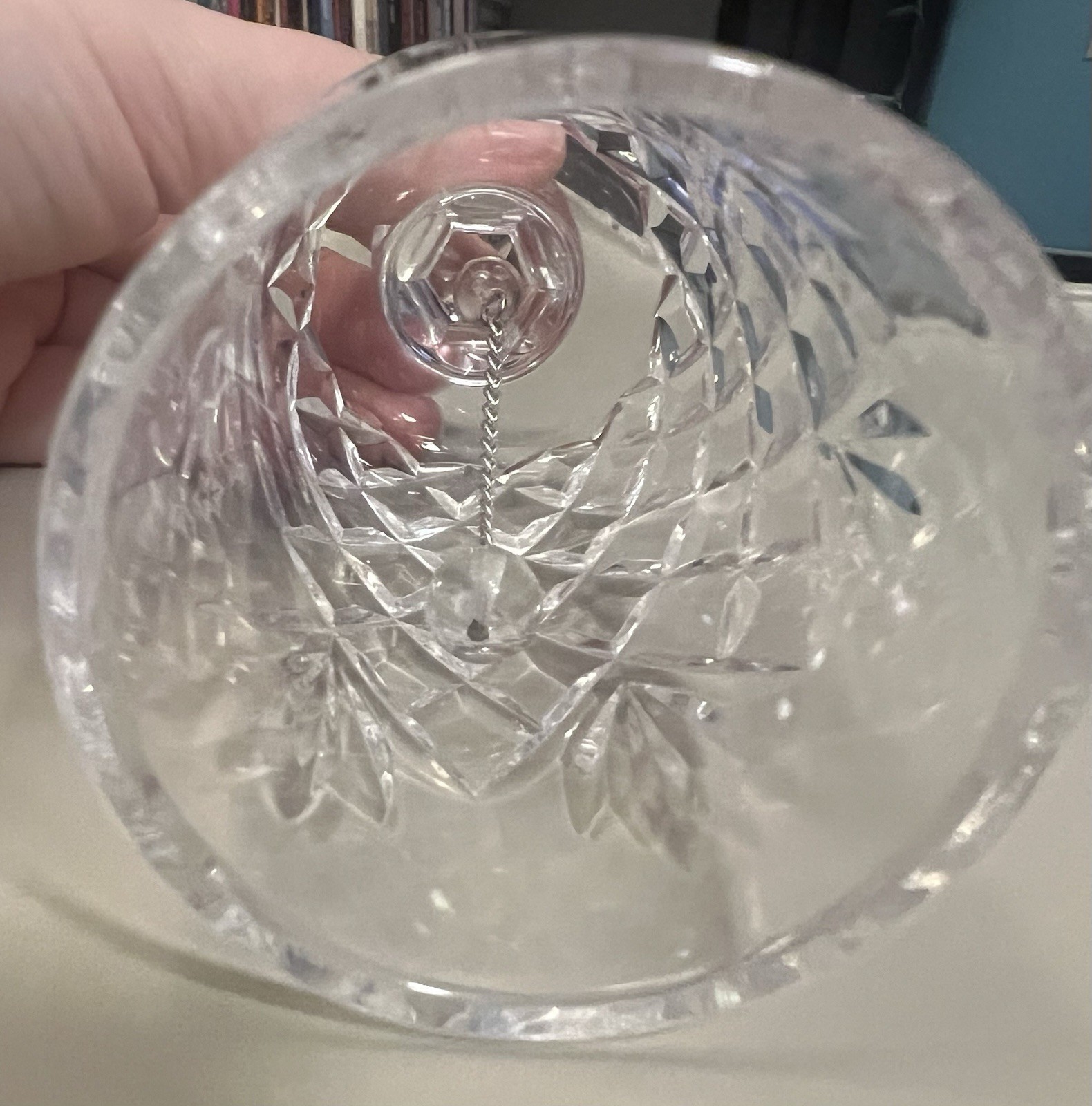 1992 Waterford Crystal Bell 12 Days of Christmas Lady Dancing | No Box!