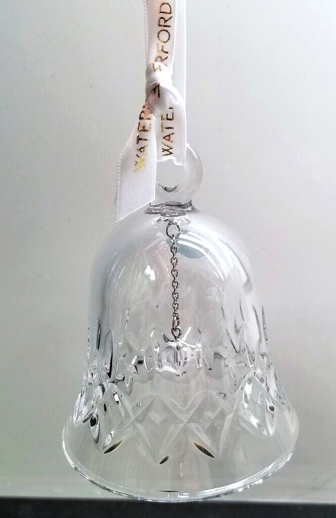 Waterford 2021 Lismore Bell Ornament 3.3″ Ornament # 1059676 Boxed