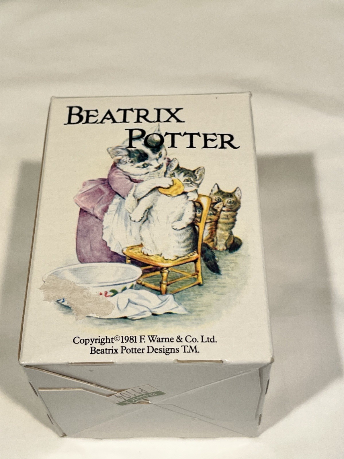 Beatrix Potter Squirrel Nutkin Figurine 1981 Beswick England F. Warne + Box